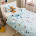 子供の寝具は、100％の綿の漫画パターンをセットします